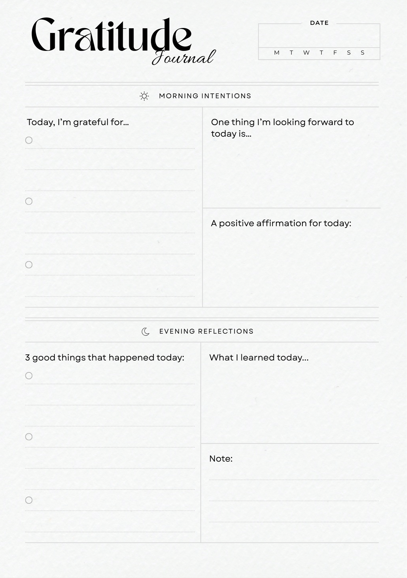 The 2026 Reset Planner | A5 Inserts for Intentional Living