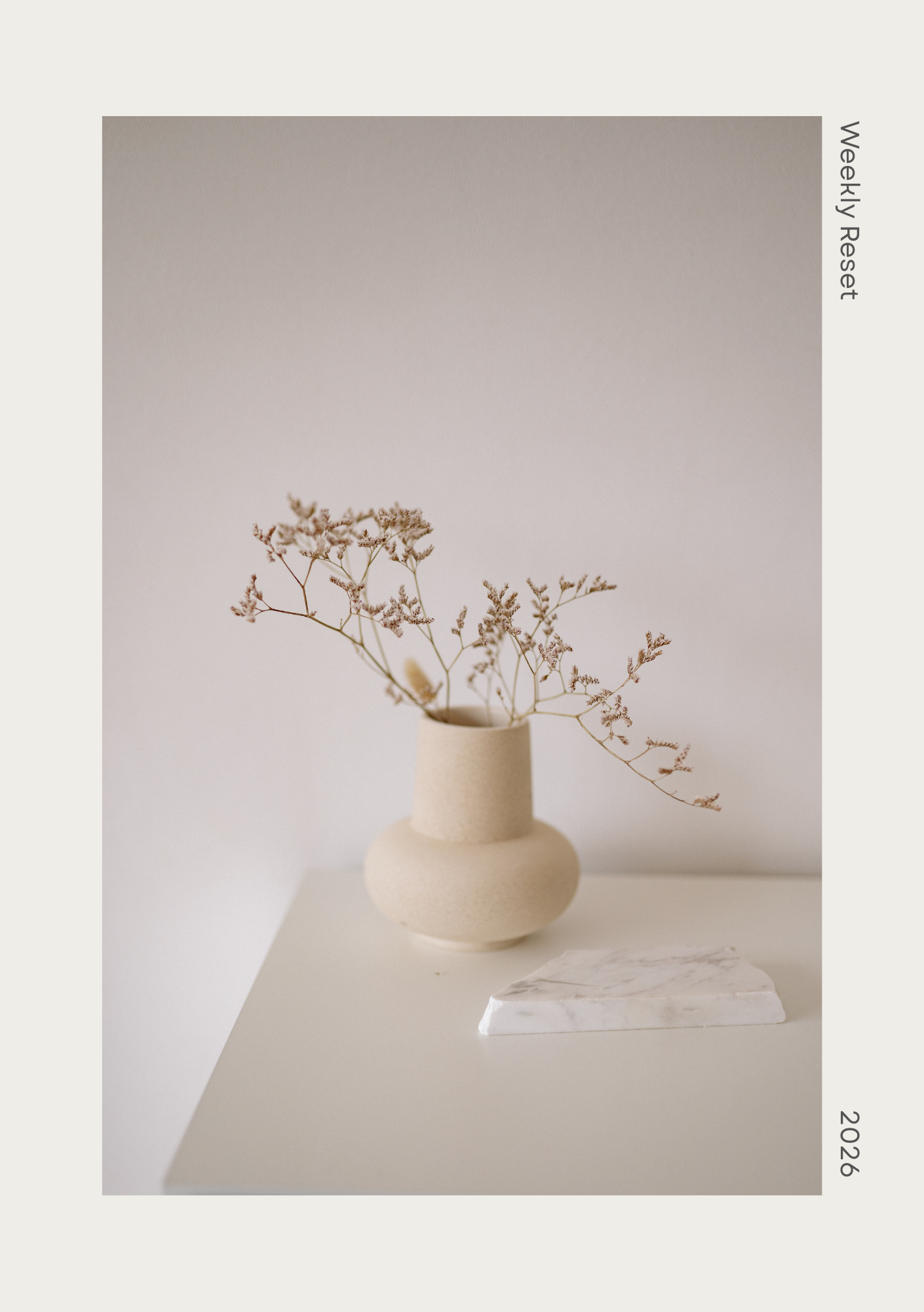 The 2026 Reset Planner | A5 Inserts for Intentional Living